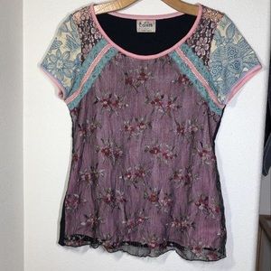 Edista USA Designer lace top
